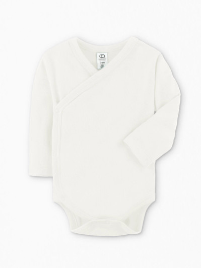 Kimono Bodysuit | Ivory | Colored Organics