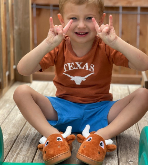 Longhorn Slippers | Yikes Twins