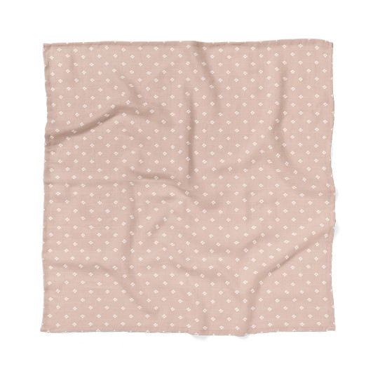 Boho Square Pink Sand Swaddle | Mini Wander