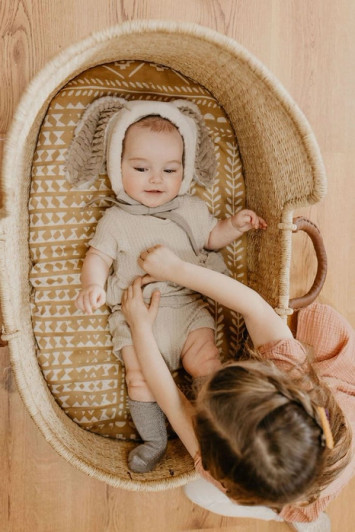 Tapestry Honey Gold Swaddle | Mini Wander
