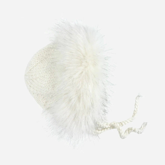 Artic Fur Bonnet | The Blueberry Hill