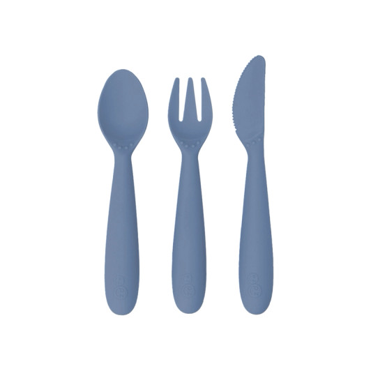 Happy Utensils | Indigo | ezpz