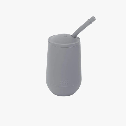Happy Cup + Straw System | Gray | ezpz