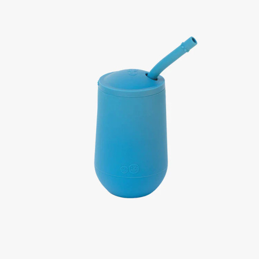 Happy Cup + Straw System | Blue | ezpz