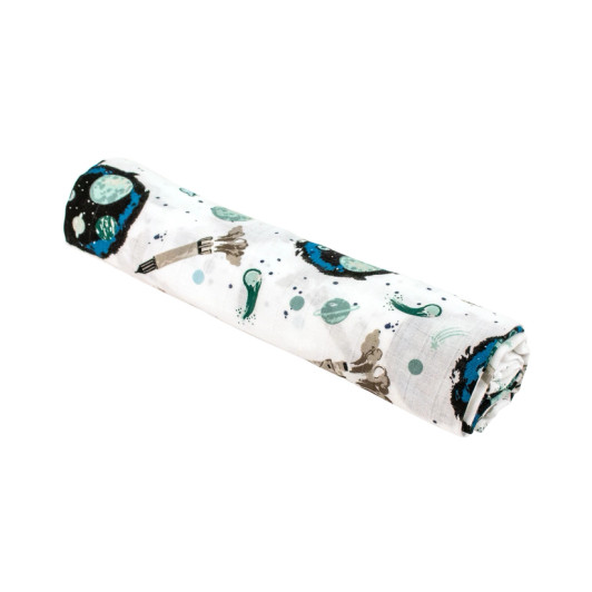 Muslin Swaddle Blanket Oh So Soft Space | Bebe au Lait