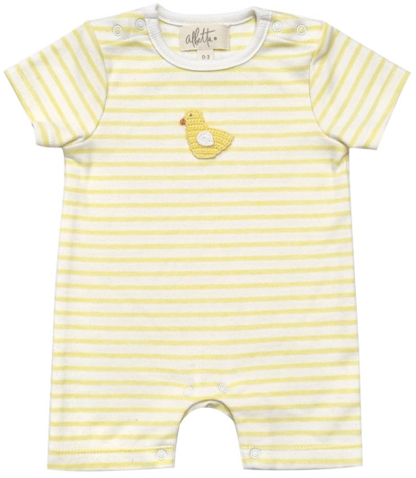 Crochet Chick Baby Romper | Albetta