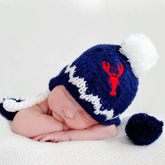 Red Lobster Beanie Hat for Babies, Toddlers & Kids | Huggalugs