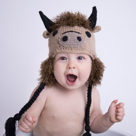 Buffalo Earflap Beanie Hat | Huggalugs