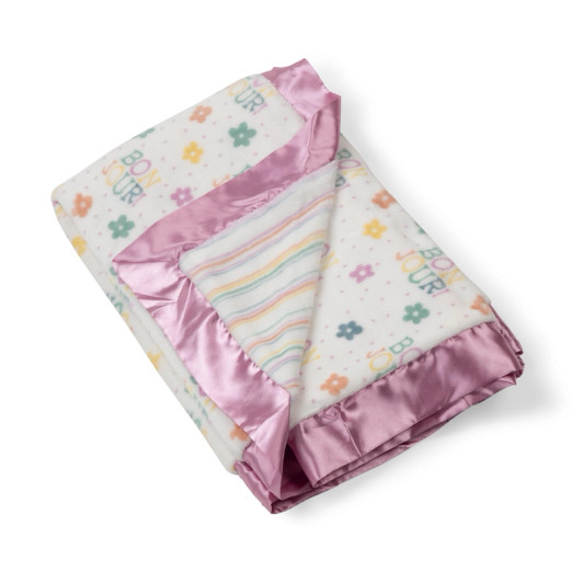 Revesible Baby Blankets Bonjour Bébé | JUJUBE