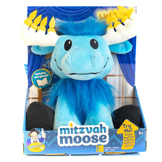 Mitzvah Moose | Mensch on a Bench