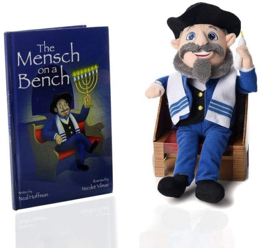 Mensch on a Bench - Doll Plus Book