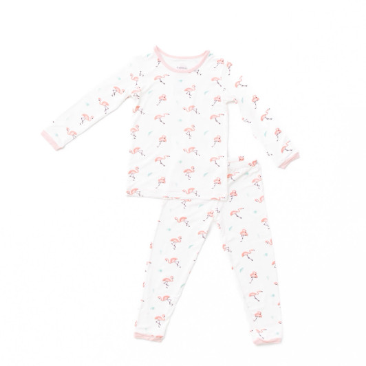Flamigo Pajama Set | Bamboo Little