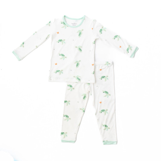 Turtle Pajama Set | Bamboo Little