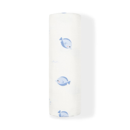 Fish Swaddle | Bamboo Little