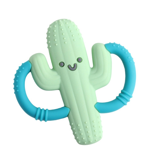 Chew Crew Silicone Handle Teether | Cooper the Cactus | Itzy Ritzy