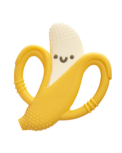 Chew Crew Silicone Handle Teether | Beckett the Banana | Itzy Ritzy