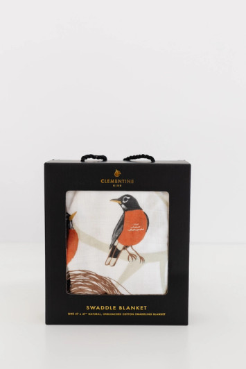 For the Birds Swaddle | Clementine Kids
