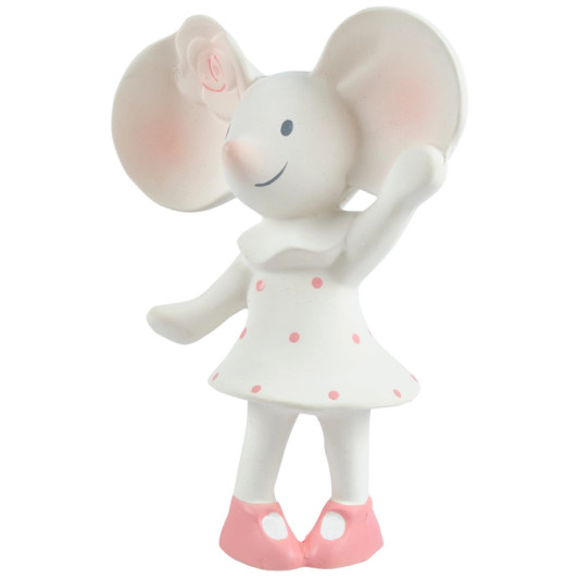  Meiya the Mouse Organic Natural Rubber Teether | TIkiri Toys