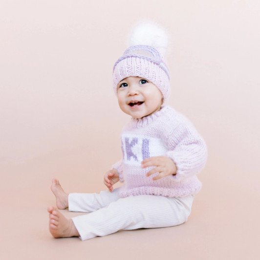 Ski Sweater, Baby Pink | The Blueberry Hill
