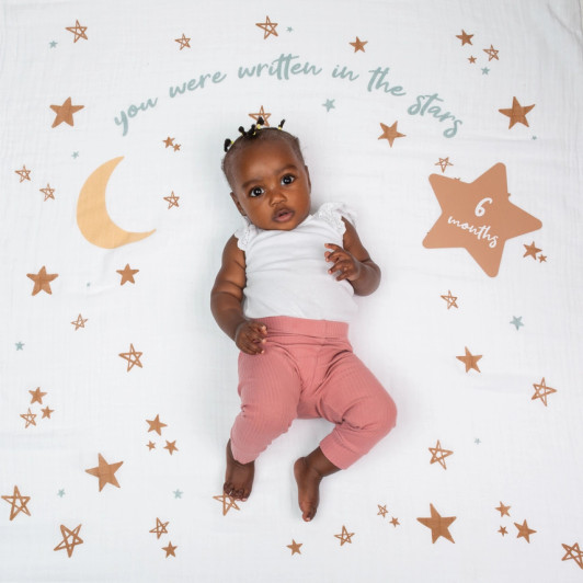 Written in the Stars - Milestone Blanket | Lulujo
