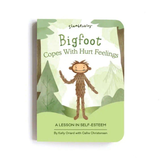 Bigfoot Copes with Hurt Feelings Board Book | Slumberkins
