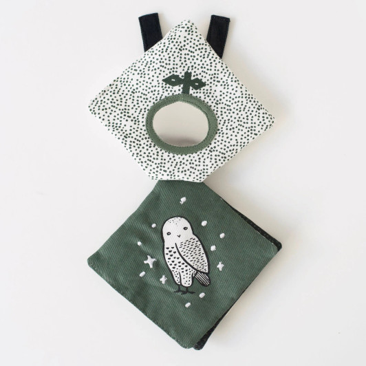 Crinkle Pages Stroller Toy | Woodland | Wee Gallery