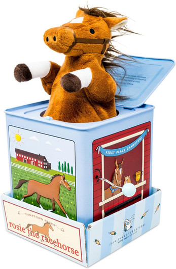 Rosie the Racehorse Jack-In-The-Box | Jack Rabbit Creations