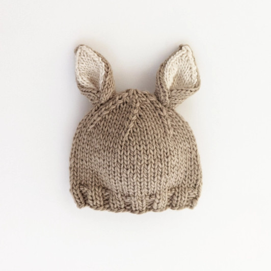 Bunny Ears Pebble Beanie Hat | Huggalugs