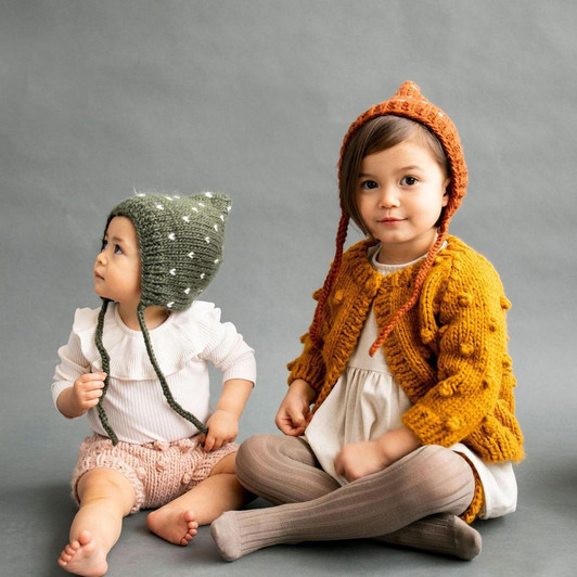 Fair Isle Bonnet | Mustard | The Blueberry Hill