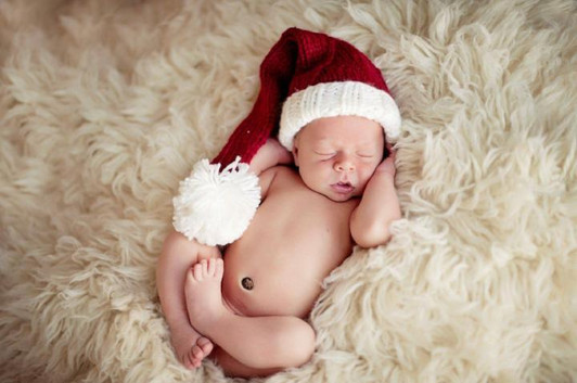 Nicholas Santa Knit Hat | The Blueberry Hill