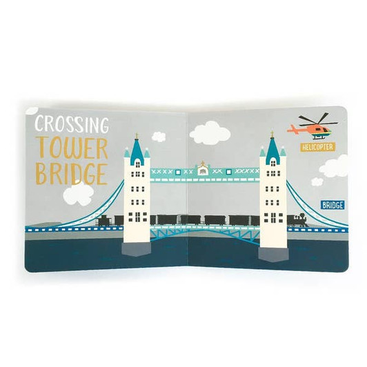  Aboard London | A Travel Primer Children's Baby Book | Lucy Darling