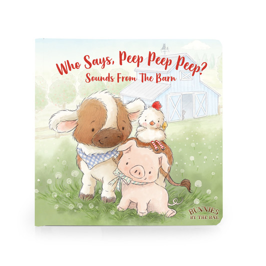 Who Says Peep Peep Board Book | Bunnies by the Bay