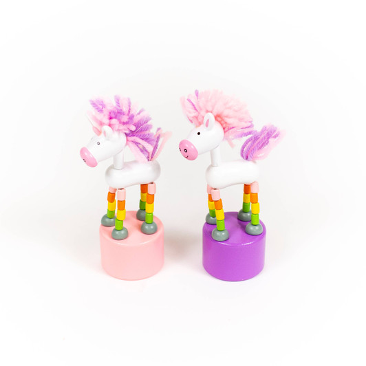 Unicorn Push Puppets | Set of 2 | Jack Rabbit Creations