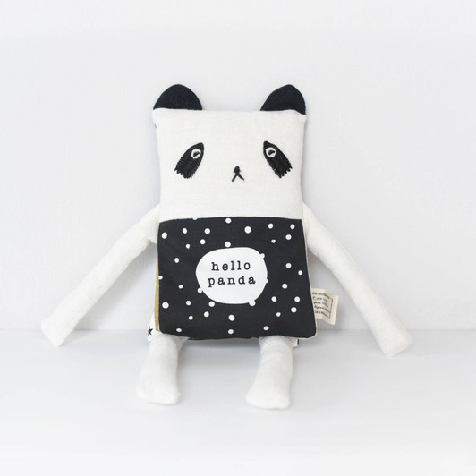 Organic Panda Flippy Friend | Wee Gallery