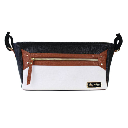 Stroller Caddy | Handy Stroller Storage | Coffee & Cream | Itzy Ritzy