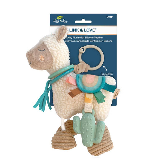  Link & Love Teething Activity Toy | Llama | Itzy Ritzy