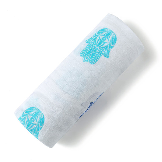 Organic Swaddle | Hamsa | Malabar Baby