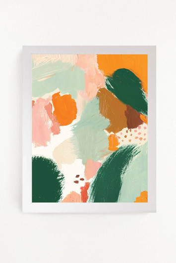 Abstract Meadow Art Print | Clementine Kids