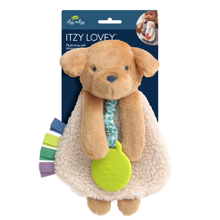 Itzy Lovey™ Plush and Teether Toy - Trevor the Puppy | Itzy Ritzy