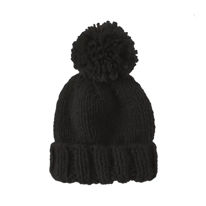 Classic Pom Hat | Black | The Blueberry Hill