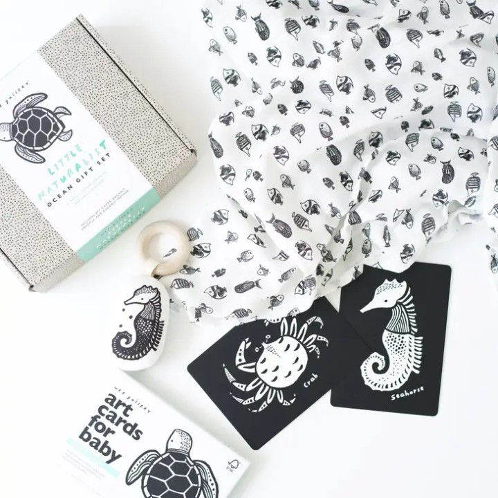 Newborn Baby Gift Set | Ocean | Wee Gallery