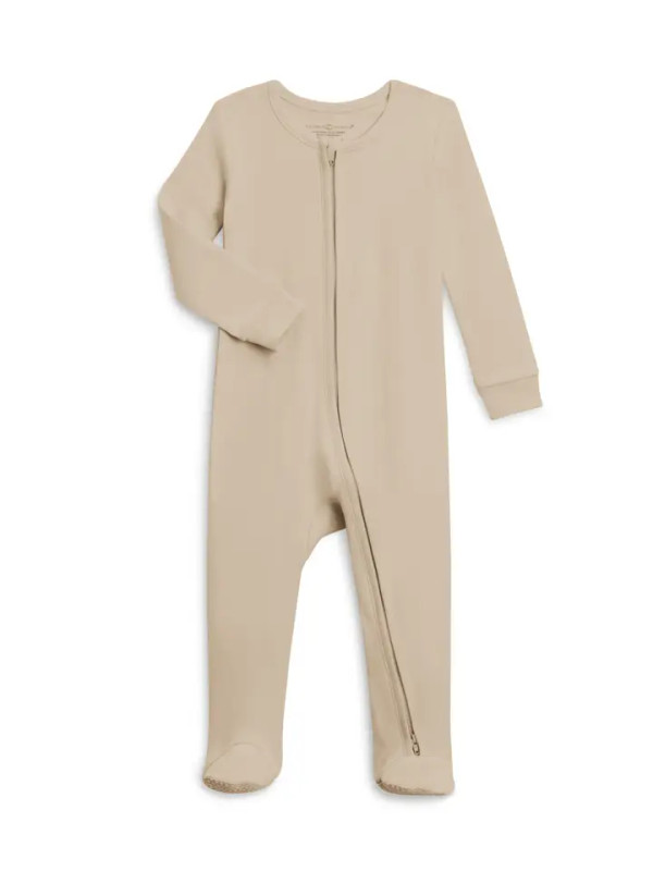 Peyton Zipper Sleeper | Clay | Colored Organics