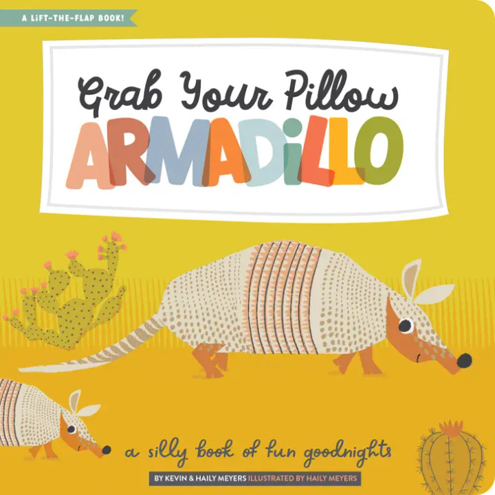 Grab Your Pillow Armadillo | Lucy Darling