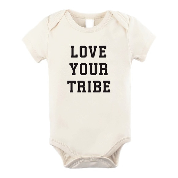 Love Your Tribe | Organic Cotton Bodysuit | Tenth & Pine