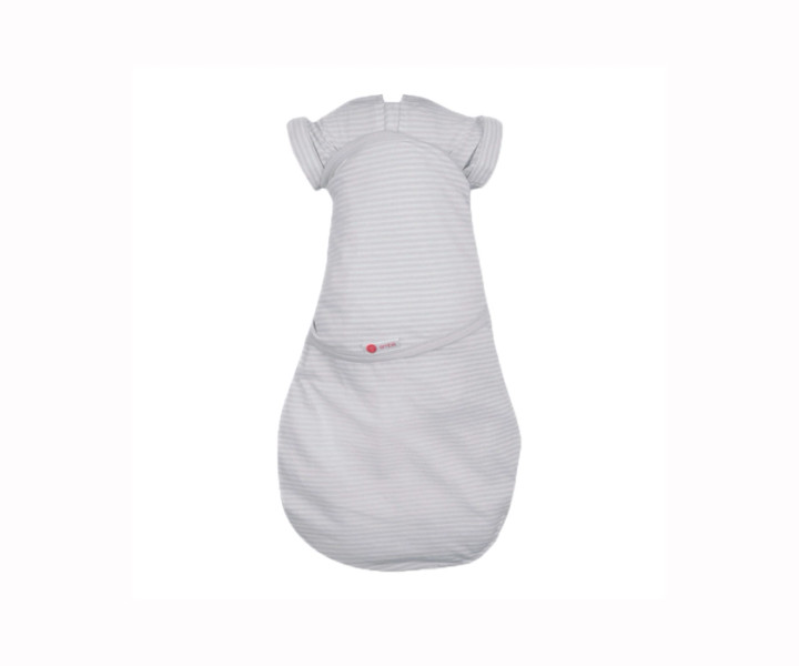  Transitional Swaddle | Grey Stripes | embe
