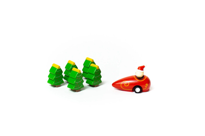  Santa & Christmas Trees Bowling Game | Jack Rabbit Creations