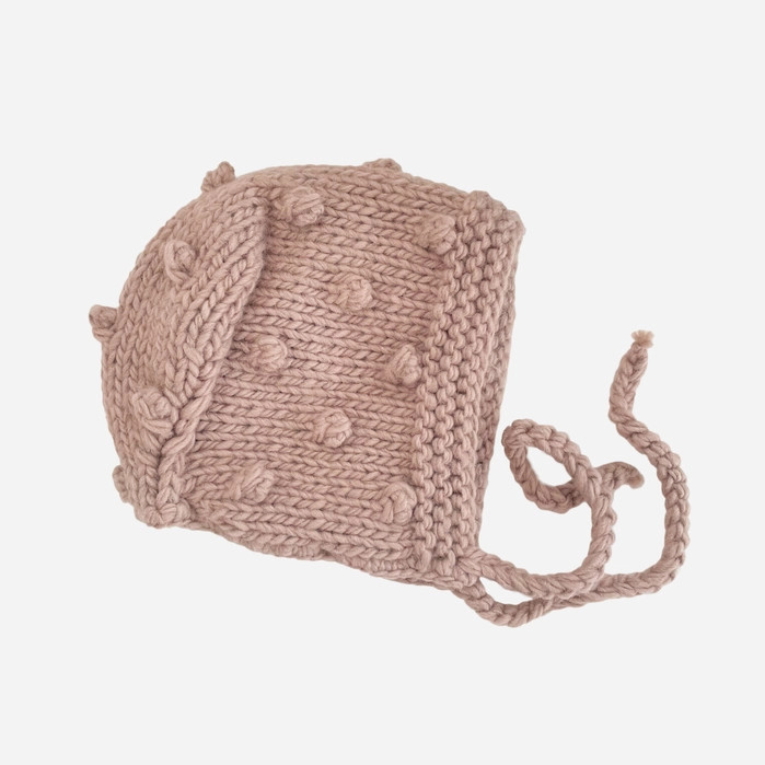 Popcorn Bonnet | Blush | The Blueberry Hill 