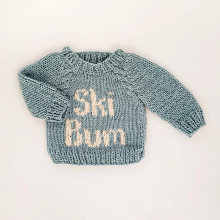 Ski Bum Surf Crew Neck Sweater | Huggalugs