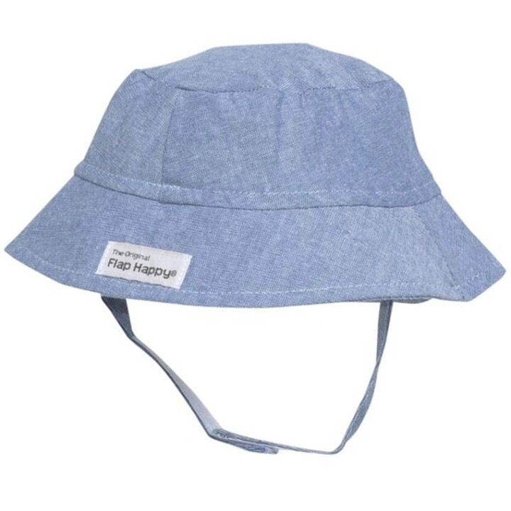 UPF 50+ Bucket Hat (Basics) | Chambray | Flap Happy
