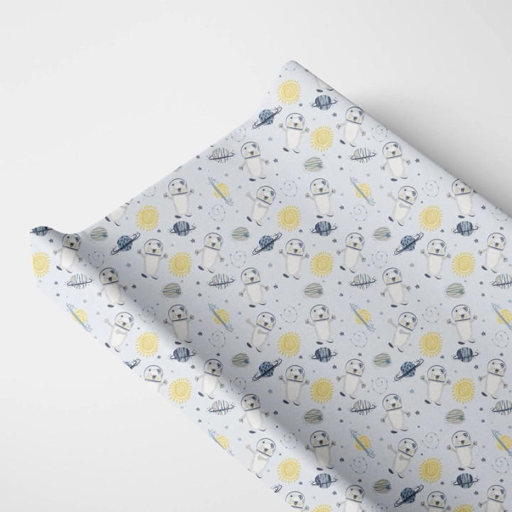 Organic Changing Pad Cover | Space Bears | Norani